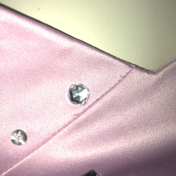 Y2K Jane Norman Pink Lilac Mauve Dress with Embellished Silver gems. XS - Picture 14 of 15